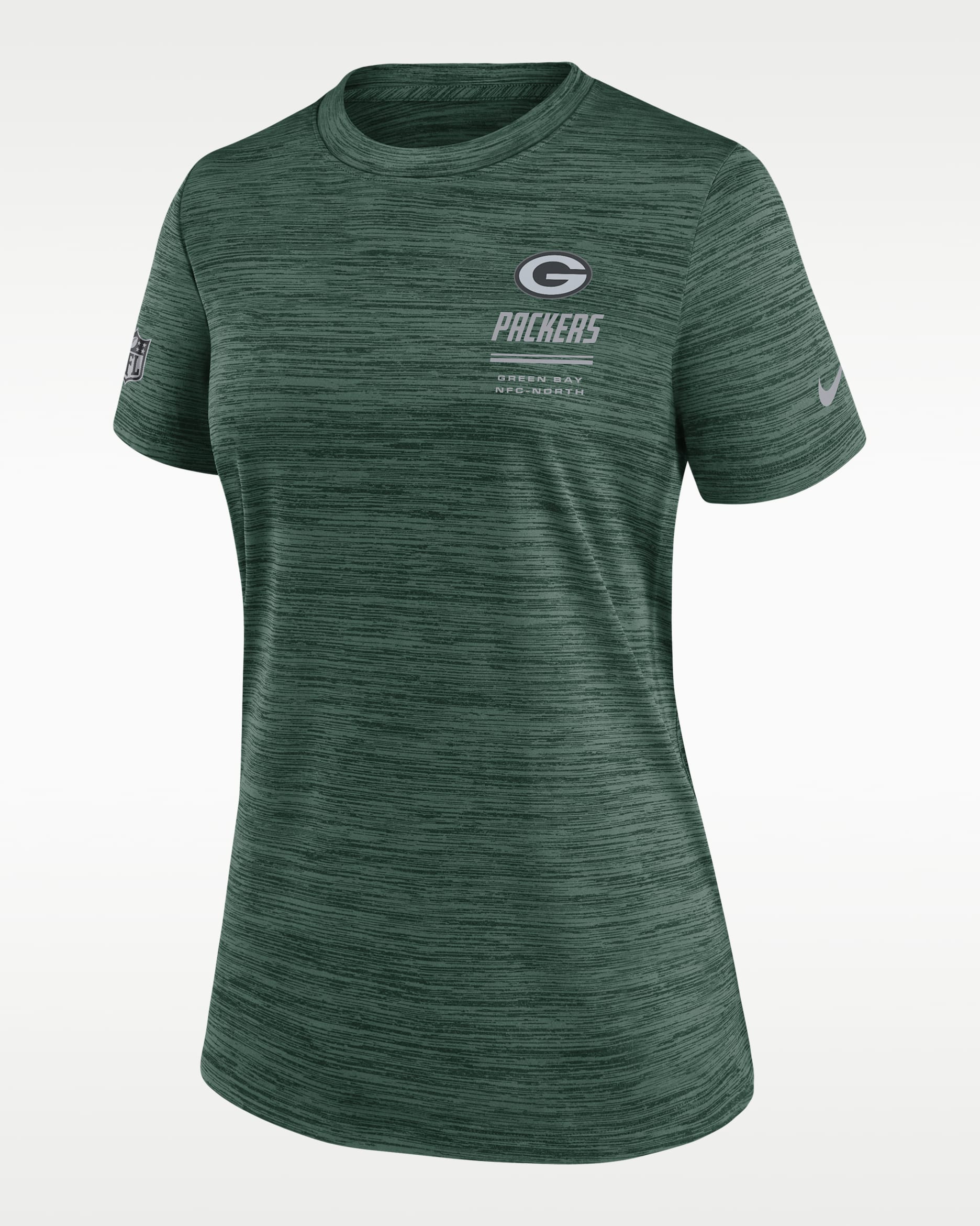 Green Bay Packers Sideline Velocity Women's Nike Dri-FIT NFL T